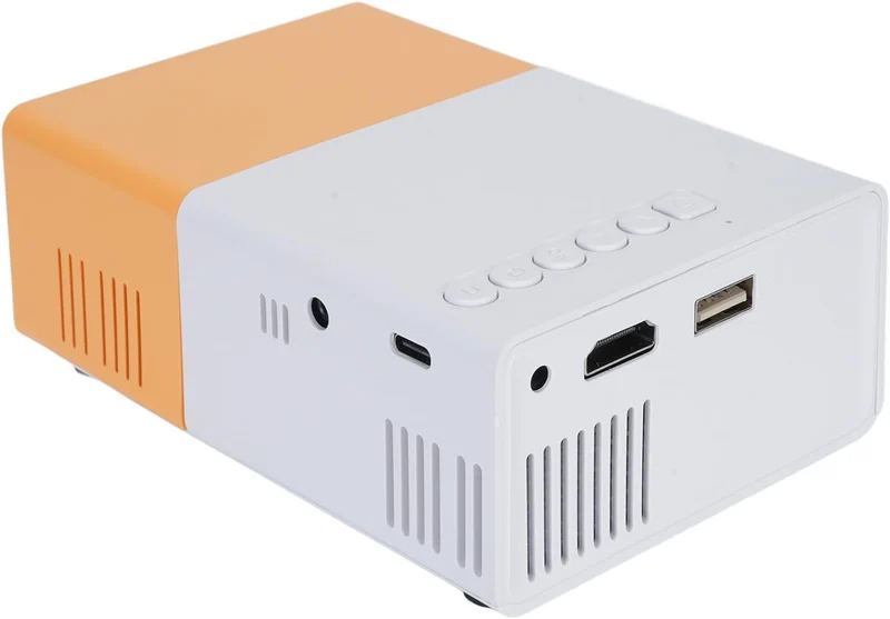 GOWENIC Smart Projector, 1080p Full HD Tragbarer Projektor mit 100Ansi 6000 LM Helligkeit, Kompatibe