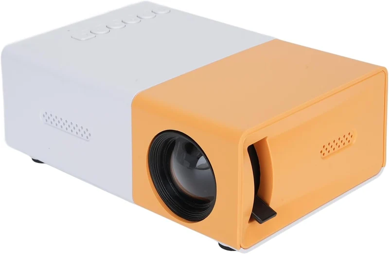 GOWENIC Smart Projector, 1080p Full HD Tragbarer Projektor mit 100Ansi 6000 LM Helligkeit, Kompatibe