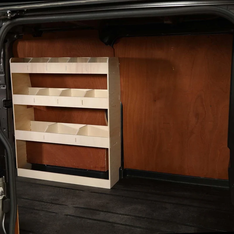Vanify - Kompatibel mit Toyota PROACE L2 2016+ Fahrzeugeinrichtung Fahrzeugregale, Fahrerseite hinte