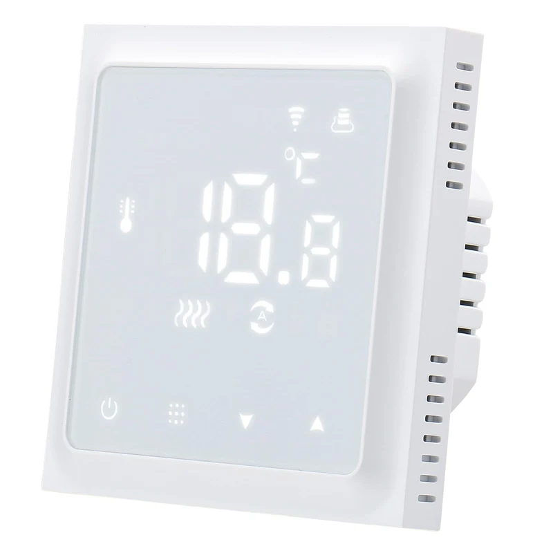 Wengart WiFi Thermostat für Wasser Fussbodenheizung WG611,max 3A Programmierbare Fussbodenheizung Th