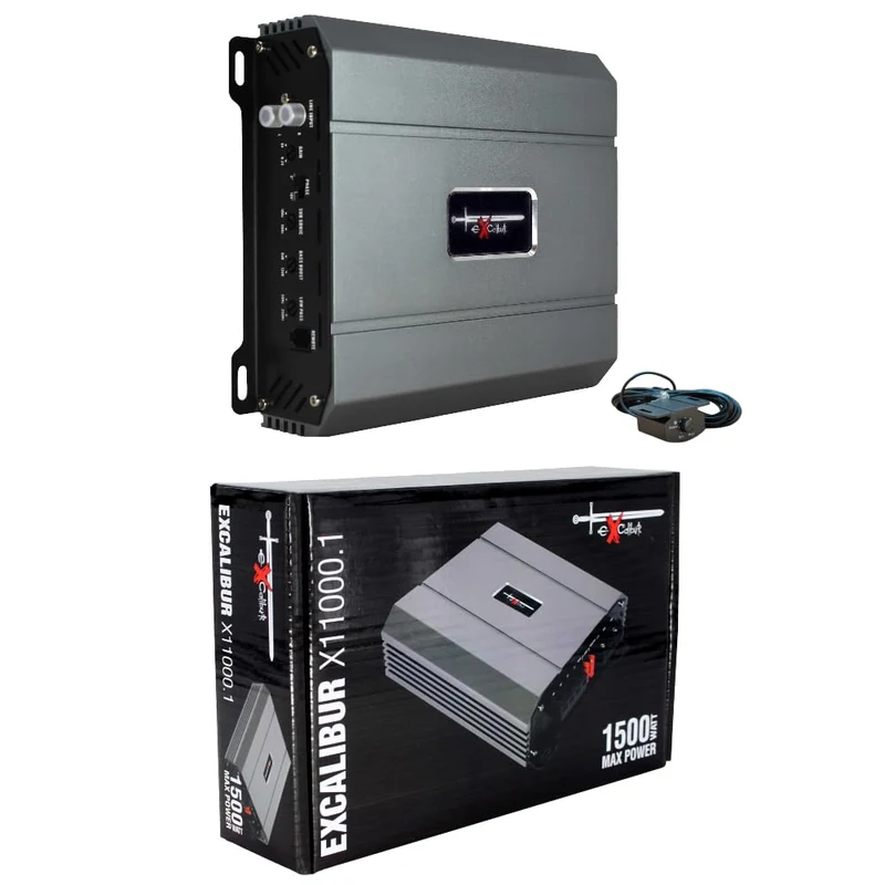 KIT SET FÜR EXCALIBUR X11000.1 1 Kanal Mono Verstärker, 2000 Watt max an 1 Ohm, 1 x 840 Watt an 4 Oh
