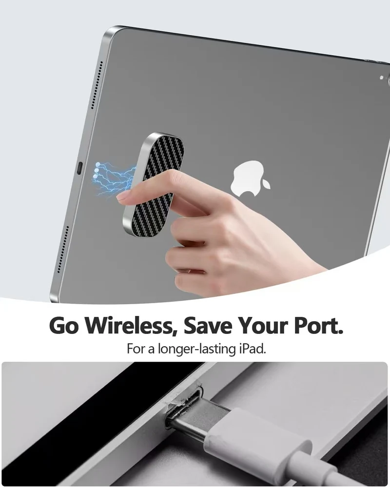 Magnetisches drahtloses Ladegerät für iPad Pro 11 (1./2./3./4.) & iPad Air 11 (M2/M3) & iPad Air 10.