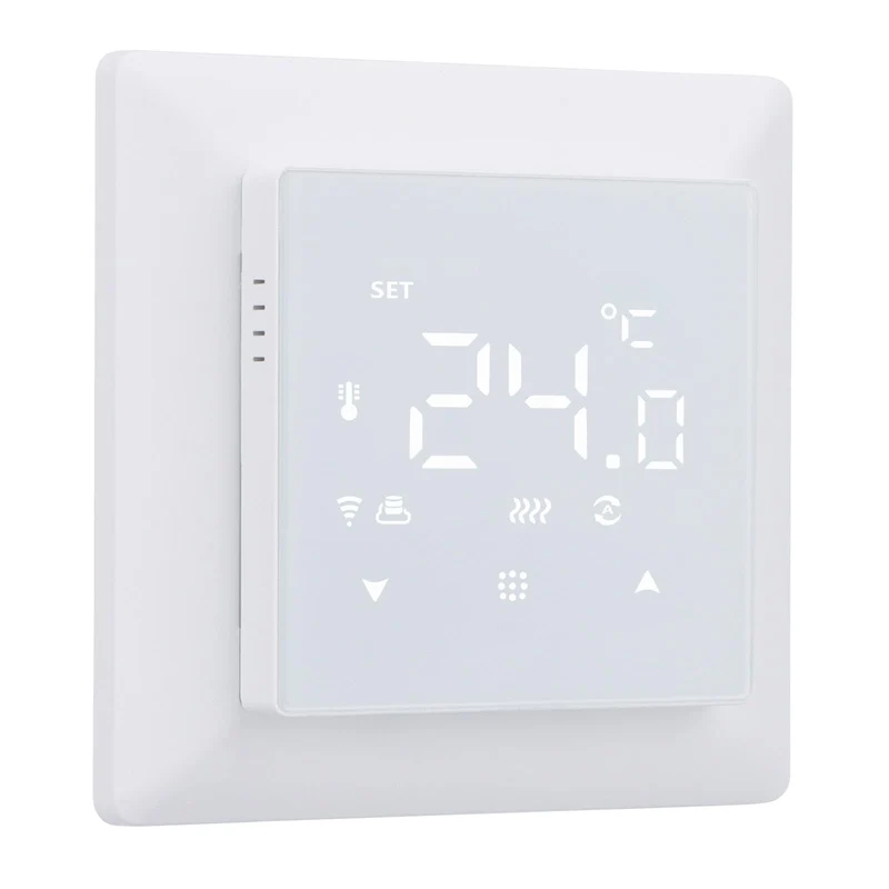 Wengart WLAN-gesteuerter Thermostat WG511,Heiz- und Kältemodi, einstellbare Fensteröffnungserkennung
