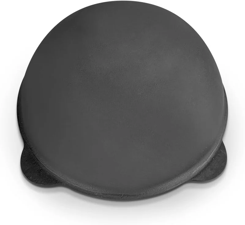 Gusseisen Kazan 16 L Kasan Казан mit Feuerofen Utschak Ø 44 cm runder Boden Abdecktasche Schaumlöffe
