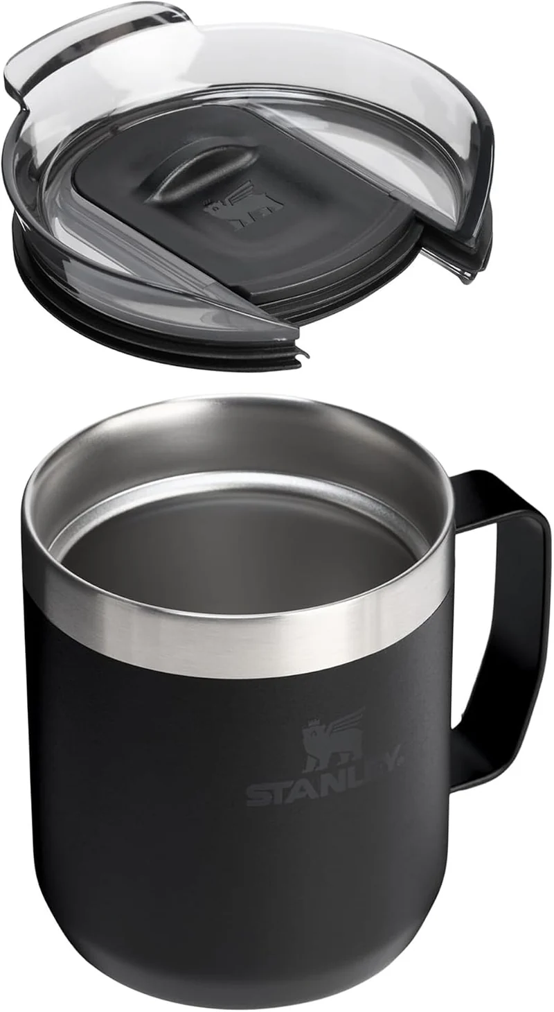 STANLEY Classic Legendary Camp Mug Thermobecher 354 ml - Hält 1.5 Stunden Heiss - 3 Stunden Kalt - B