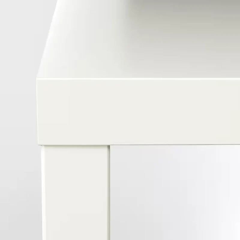 IKEA Beistelltisch Lack 55 x 55 cm [Eiche gebeizt] 55 x 55 cm Weiss, 55 x 55 cm Weiss