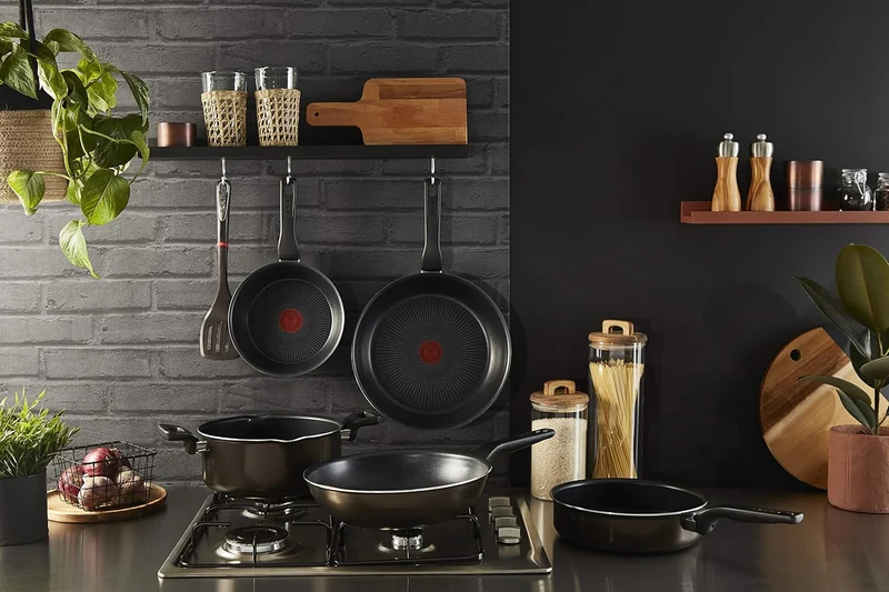 Tefal XL Force Bratpfanne 32 cm extragross, Antihaftversiegelung, robust, Thermo-Signal bei optimale