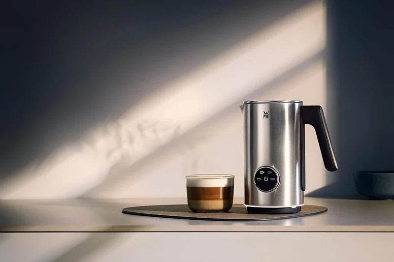 WMF Set 3-teilig Lumero Toaster 2 Scheiben, Langschlitz mit Brötchenaufsatz und Lumero Wasserkocher