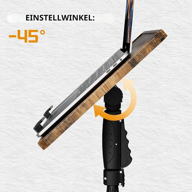 ETHU Beamer Ständer, Höhenverstellbare Beamer Halterung & Stativ mit Einhand-Verstellung und Sicheru