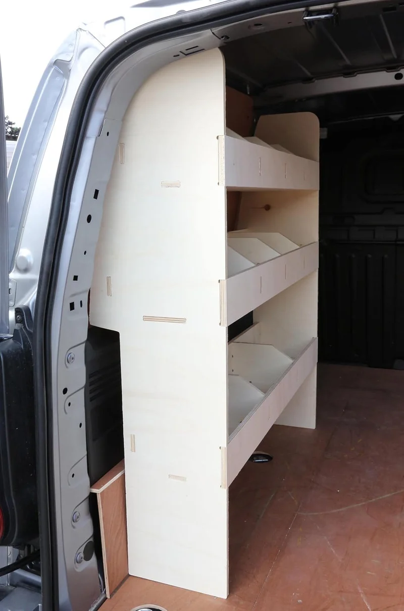 Vanify - Kompatibel mit Citroen BERLINGO L2 (XL) 2019+ Fahrzeugeinrichtung Fahrzeugregale, Fahrersei