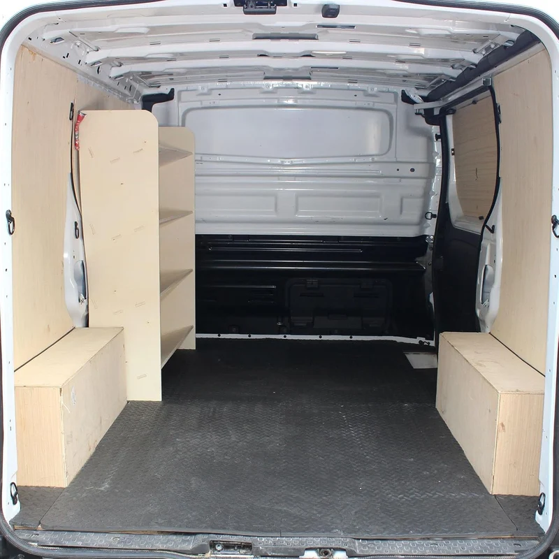 Vanify - Kompatibel mit Opel VIVARO L1 und L2 2014-19 Fahrzeugeinrichtung Fahrzeugregale, Werkzeugka