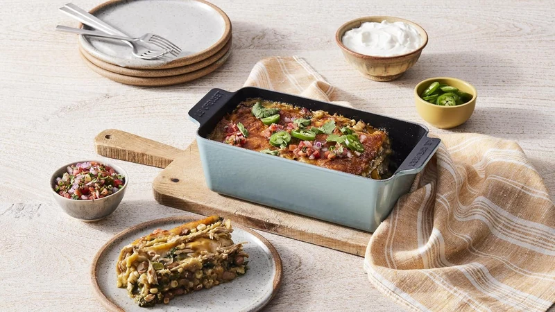 LE CREUSET - Tabuleiro Rectangular 23 Vulcanico 20221230900422 Flame, Flame