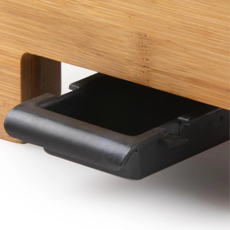 DOMO DO9270G Teppanyaki Grill Plate Bamboo Style - ‘Just Us’ Electric Plancha - Bambusholz - Beschic