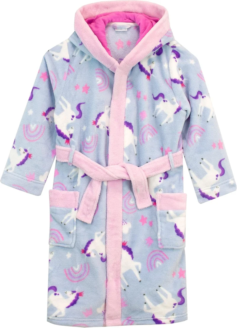 Harry Bear Mädchen Bademäntel Unicorn 122 Violett, 122 Violett