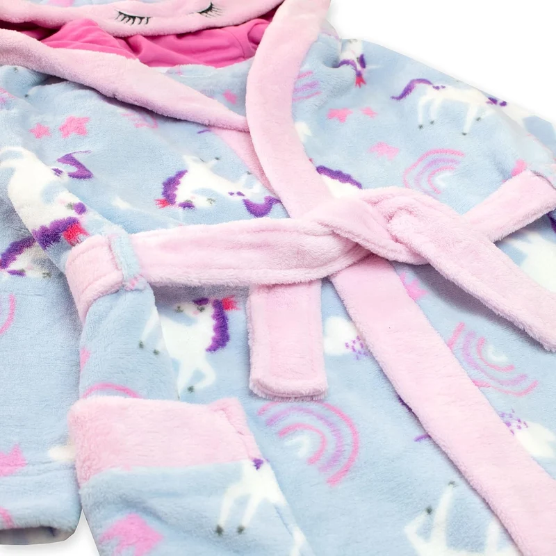 Harry Bear Mädchen Bademäntel Unicorn 122 Violett, 122 Violett