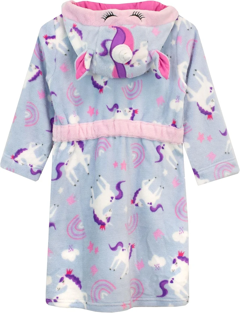 Harry Bear Mädchen Bademäntel Unicorn 122 Violett, 122 Violett