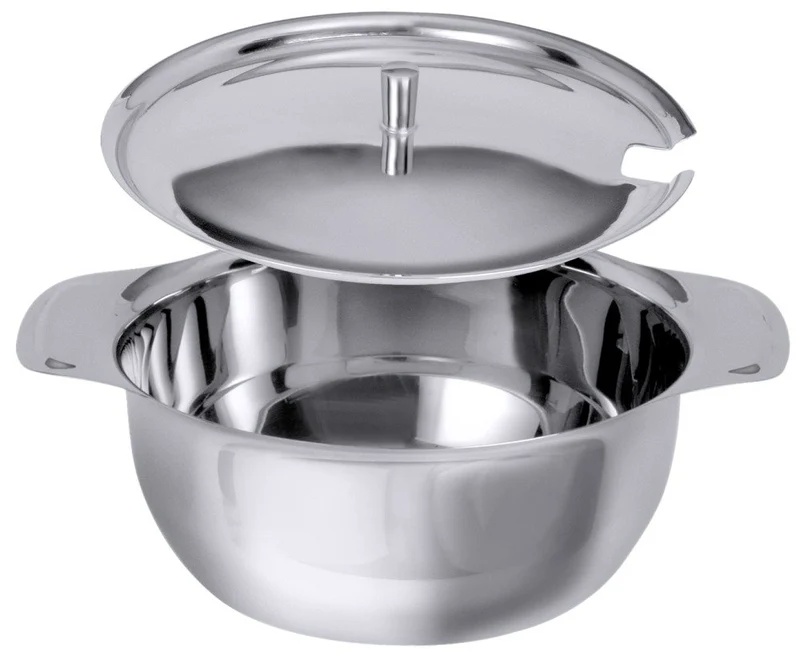 Contacto Suppenterrine 4000ml Ø23cm Edelstahl 18/10, hochglänzend, Gastro-Qualität, spülmaschinengee
