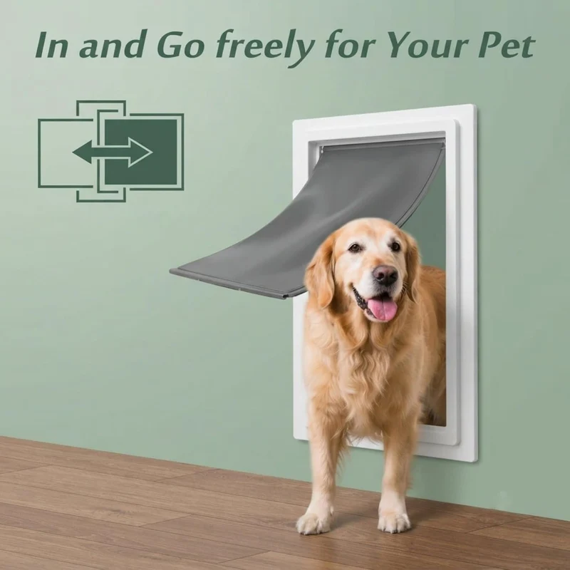 PAC11-11039 Ersatzklappe für Hunde/Haustiertür, kompatibel mit PetSafe, Masse: 41,2 x 26,7 cm, 2 Pac