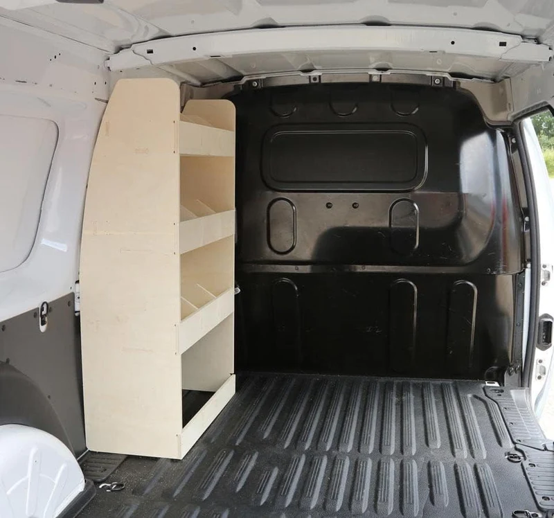 Vanify - Kompatibel mit Renault KANGOO L3 (Maxi) 2008+ Fahrzeugeinrichtung Fahrzeugregale, Fahrersei