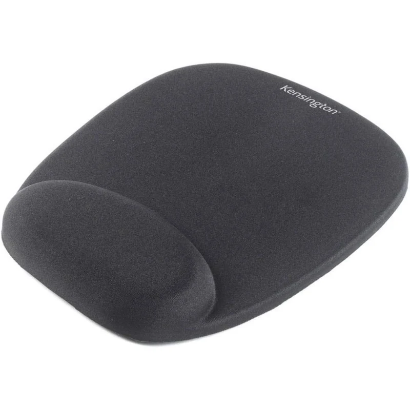 Kensington Mauspad mit Handgelenkauflage aus Schaumstoff (Farbe: Schwarz)