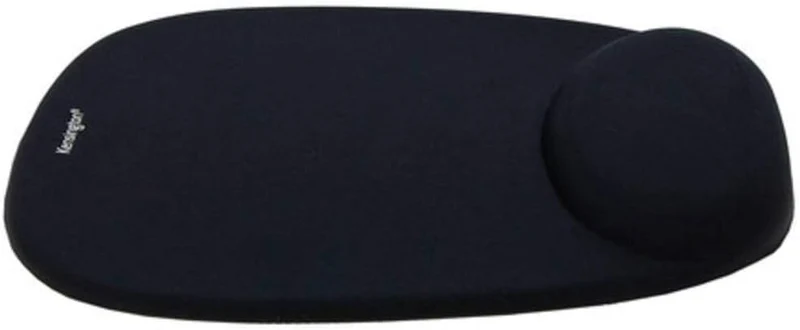 Kensington Mauspad mit Handgelenkauflage aus Schaumstoff (Farbe: Schwarz)