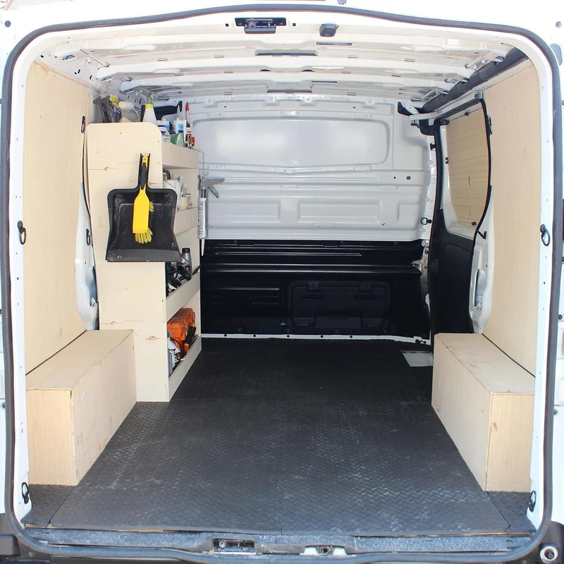 Vanify - Kompatibel mit Opel VIVARO L1 2014-19 Fahrzeugeinrichtung Fahrzeugregale, Fahrerseite vorne
