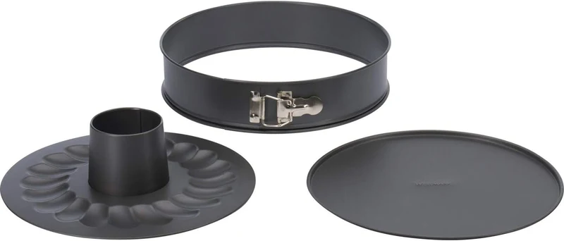 Westmark Springform mit zwei Böden, Ø 28 cm, mit Antihaftbeschichtung, kaltgewalzter Stahl, Back Mei