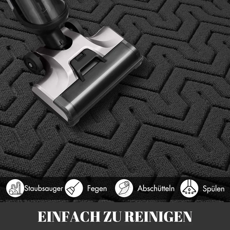 Yimobra Fussmatte für die Vordertür, strapazierfähige Ganzjahres-Fussmatte für den Eingangsbereich d