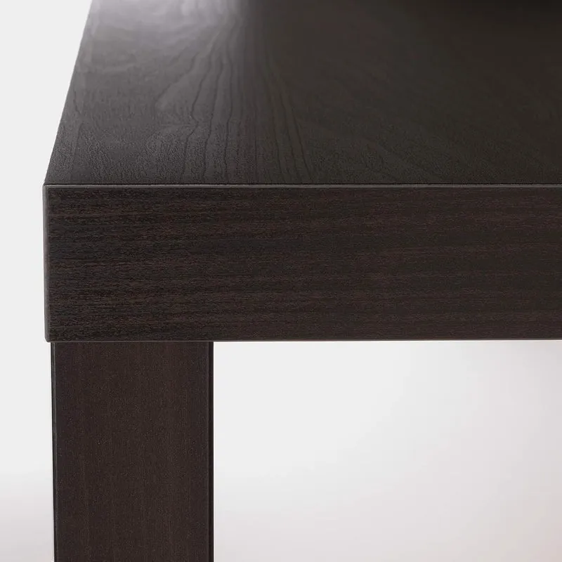 IKEA LACK Beistelltisch, 55x55 cm [Schwarz-braun], Schwarz-braun