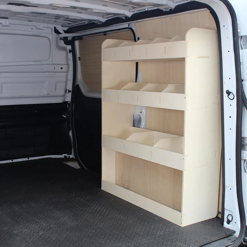 Vanify - Kompatibel mit Renault TRAFIC L1 2015+ Fahrzeugeinrichtung Fahrzeugregale, Beifahrerseite R