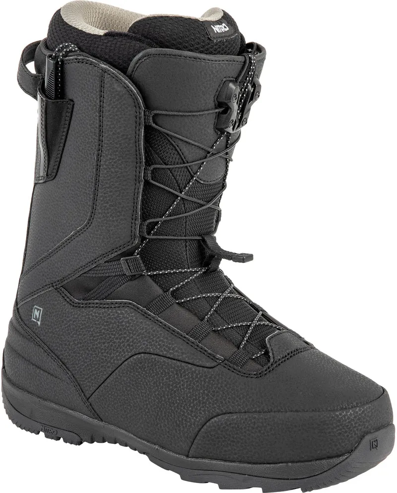Nitro Snowboards Herren Venture TLS '23 All Mountian Freeride Freestyle Schnellschnürsystem Boot Sno