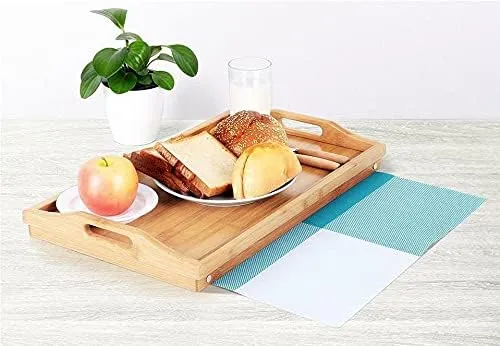 Tablett für Klappbett, Frühstückstisch mit klappbaren Beinen (BAMBUS 2)