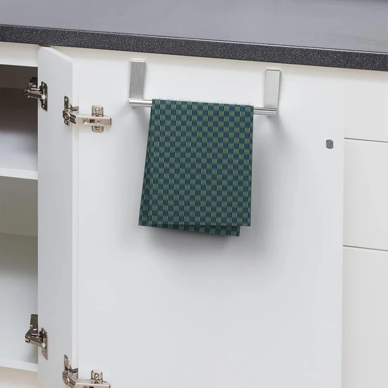 Küchentuchhalter zum Einhängen Handtuchhalter Rostfreie Stähle Geschirrtuchhalter Türhandtuchhalter