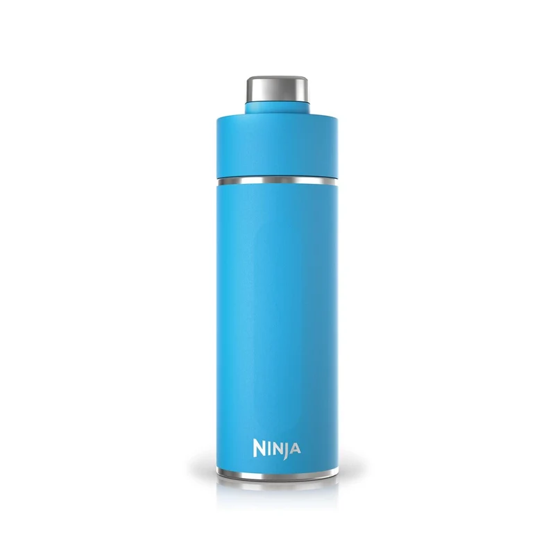 Ninja Thirsti Wasserflasche, Thermobecher to go, 700ml, auslaufsicherer Deckel, für kohlensäurehalti