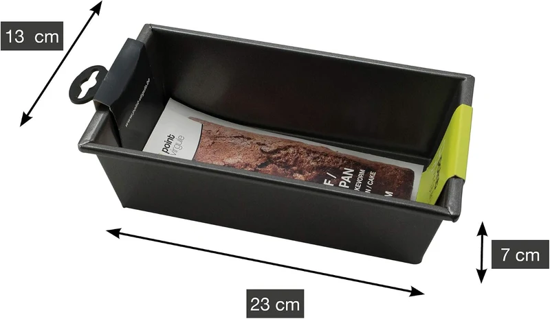 Point-Virgule Brotbackform mit Antihaft-Beschichtung, perfekt zum Brot backen, kuchenform eckig aus