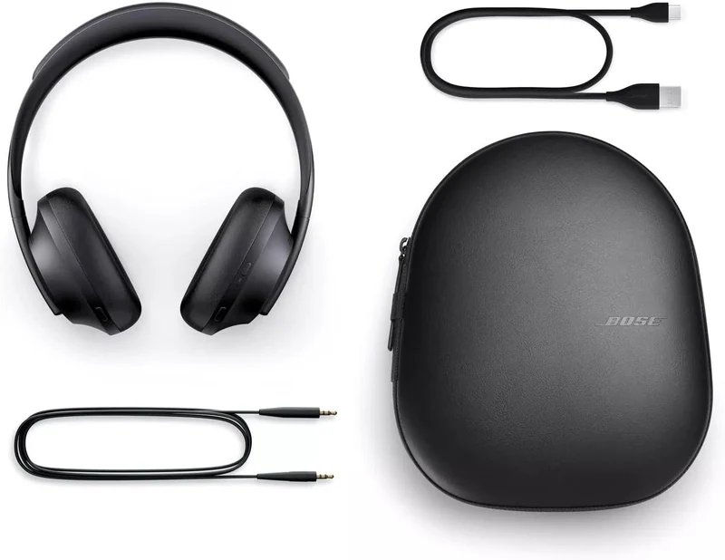 Bose Noise Cancelling Headphones 700 – Kabellose Bluetooth-Kopfhörer mit Alexa-Sprachsteuerung, Schw