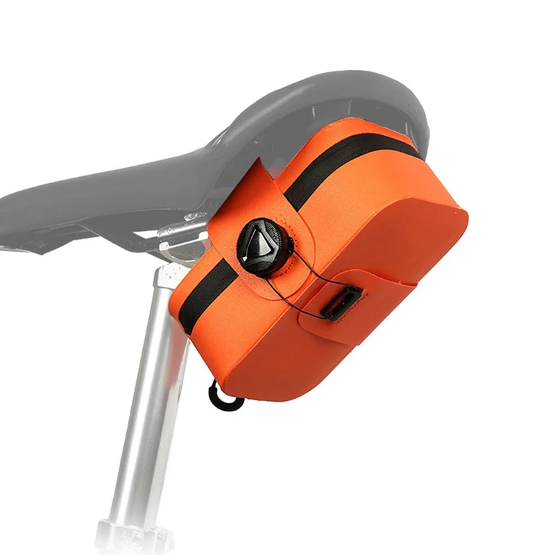 Fahrrad Satteltasche, Leichte Fahrradsatteltasche Outdoor Radfahren wasserdichte Fahrradhecktasche M