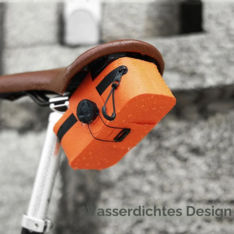Fahrrad Satteltasche, Leichte Fahrradsatteltasche Outdoor Radfahren wasserdichte Fahrradhecktasche M