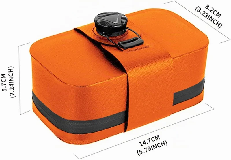 Fahrrad Satteltasche, Leichte Fahrradsatteltasche Outdoor Radfahren wasserdichte Fahrradhecktasche M
