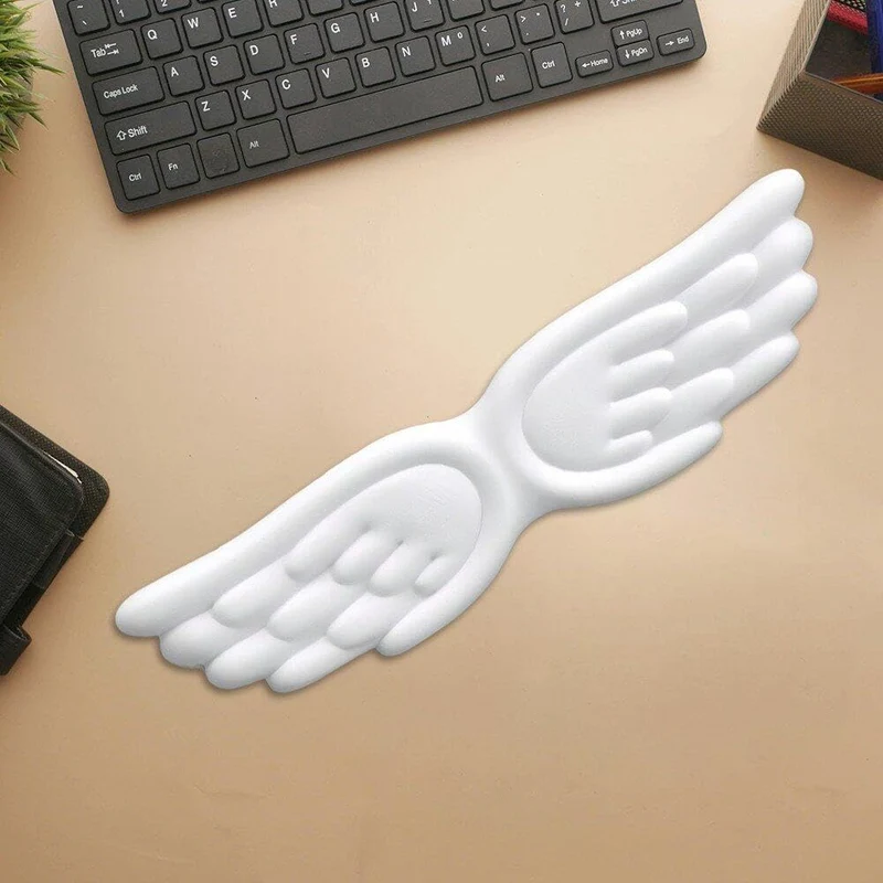 Dianzan Tastatur-handgelenkauflage, Engelsflügel, Tastatur-handgelenkauflage, Handgelenkkissen-unter