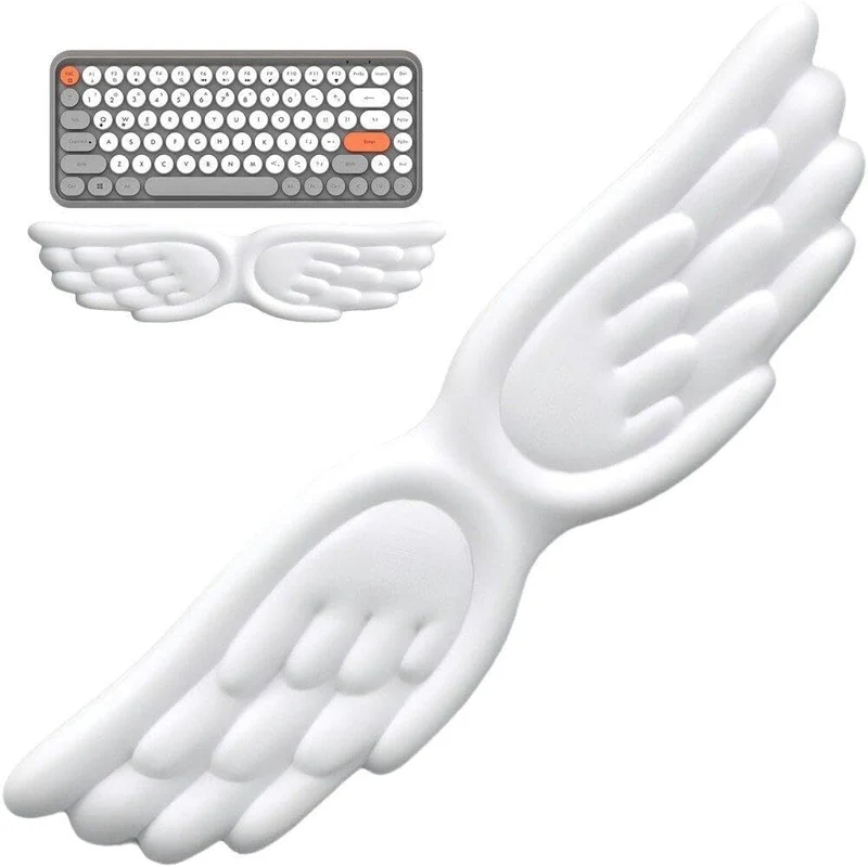 Dianzan Tastatur-handgelenkauflage, Engelsflügel, Tastatur-handgelenkauflage, Handgelenkkissen-unter