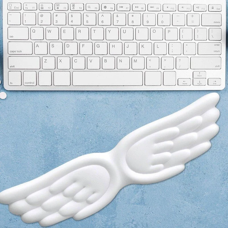 Dianzan Tastatur-handgelenkauflage, Engelsflügel, Tastatur-handgelenkauflage, Handgelenkkissen-unter