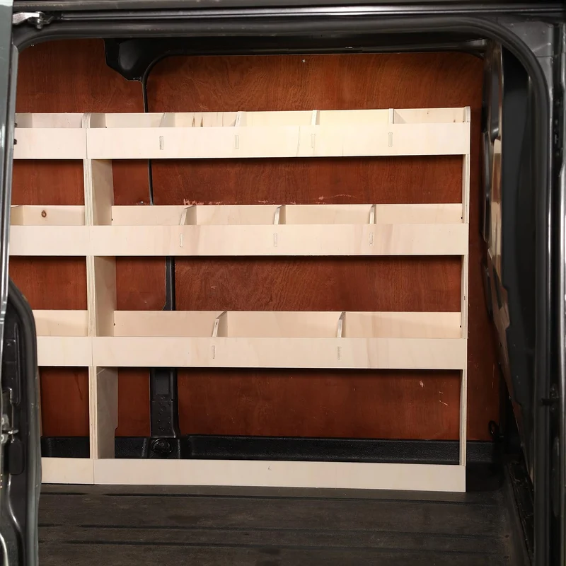 Vanify - Kompatibel mit Ford Transit Custom L2 2012+ Fahrzeugeinrichtung Fahrzeugregale, komplette F