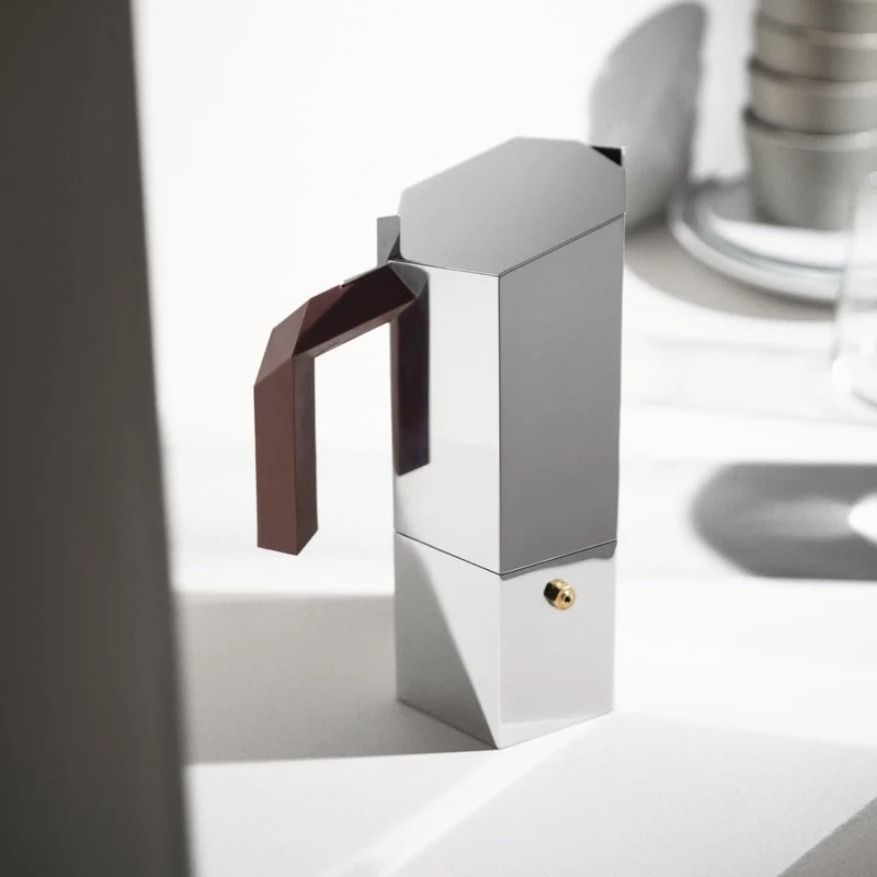 Alessi Espressokocher MENHIR, 6 Tassen