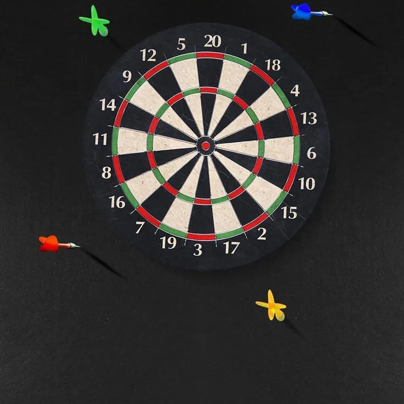 Dart Wandschutz | Dartboard Zubehör,Robuste Matte in Schwarz Für Erwachsene Zuhause Spielebereich Bü