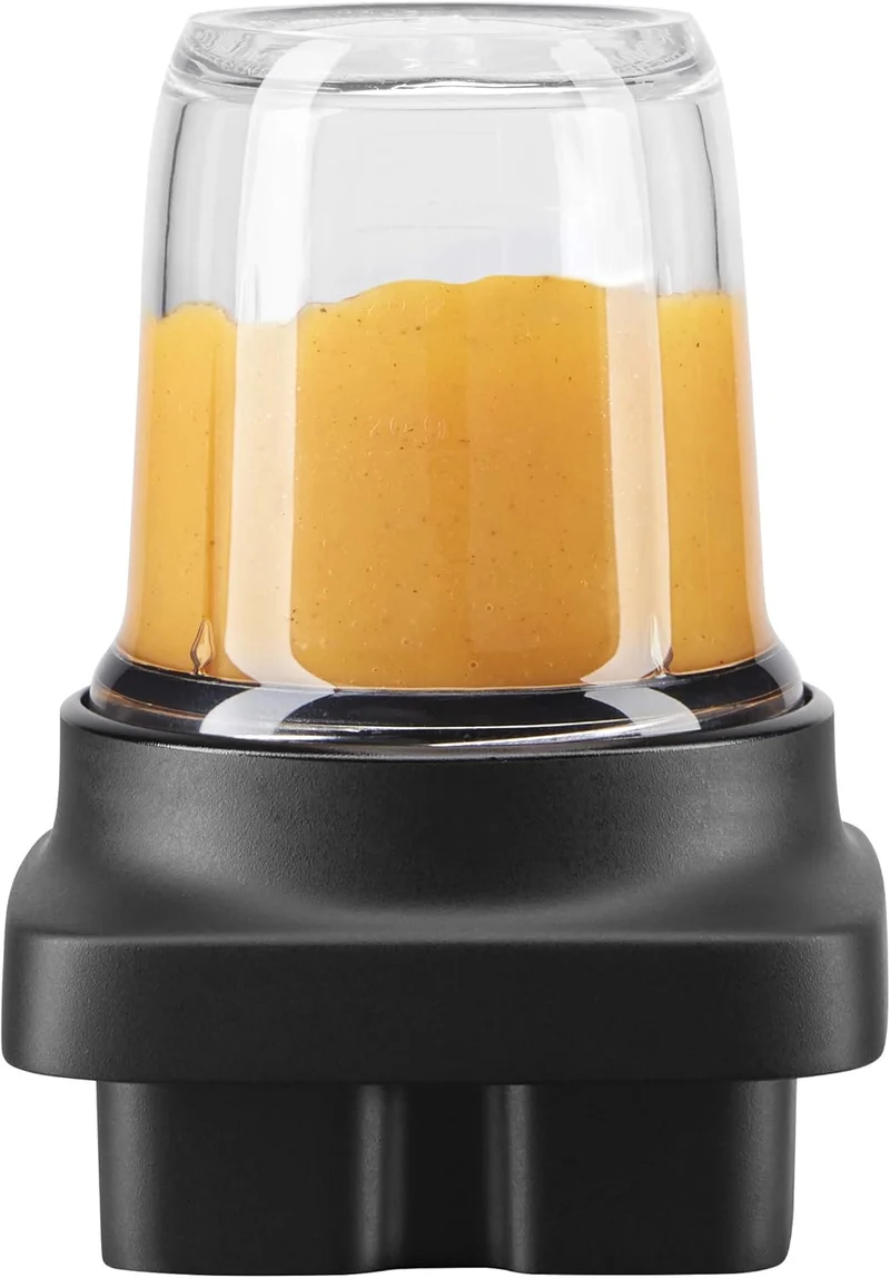 170 ml, kleines Batch-Glas, Erweiterungspaket für KitchenAid K150 und K400 Mixer, Schwarz