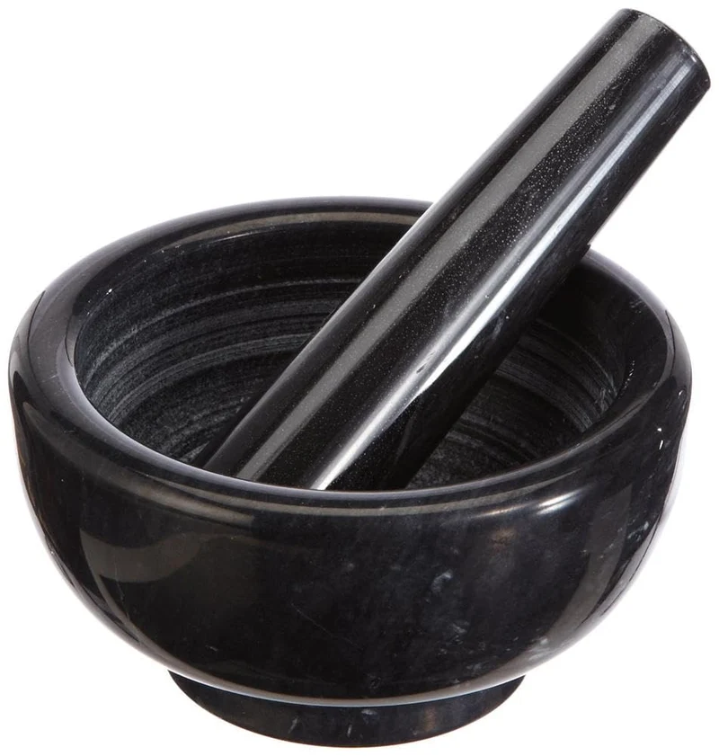 Küchenprofi 1002431011 Marmor Mörser, 11 cm, Schwarz, 1 - Pack