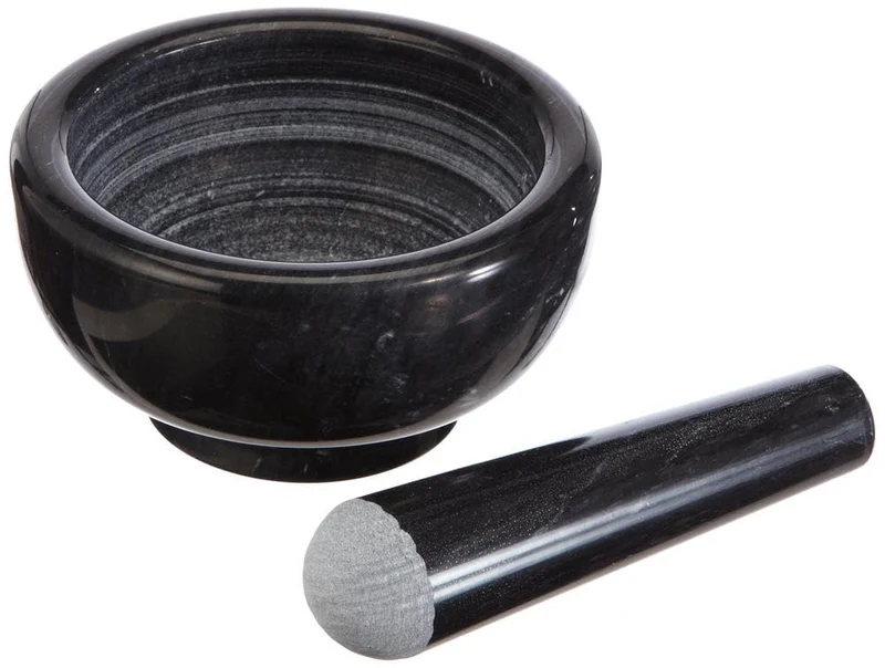 Küchenprofi 1002431011 Marmor Mörser, 11 cm, Schwarz, 1 - Pack