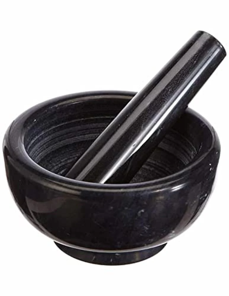 Küchenprofi 1002431011 Marmor Mörser, 11 cm, Schwarz, 1 - Pack