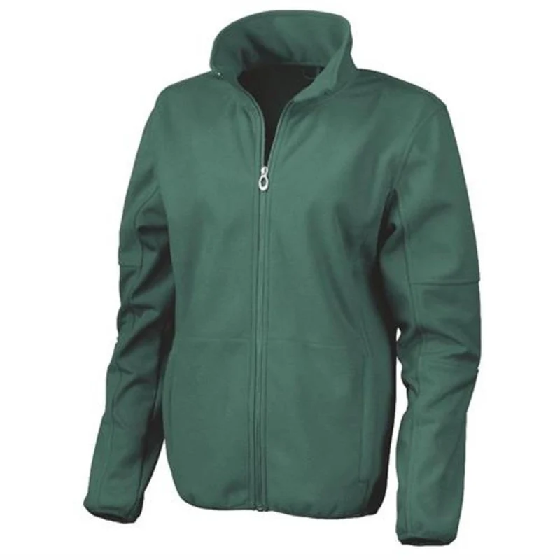 Result Damen R131f Osaka Softshell-Jacke mit gekämmtem Flor. XS wald, XS wald